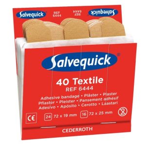 Salvequick Textilplåster refill 40 st