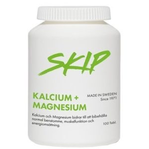 Skip Kalcium Magnesium 100 tabletter