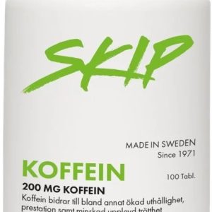 Skip Koffein 200 mg 100 tabletter