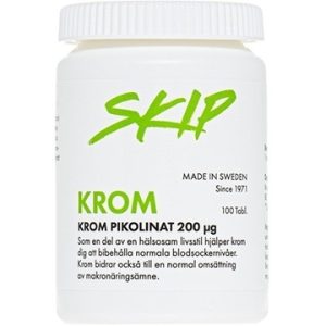 Skip Krom 200 mcg 100 tabletter