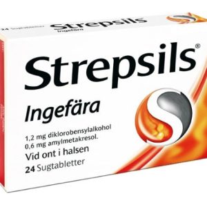 Strepsils Ingefära 24 st