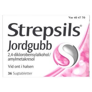 Strepsils Jordgubb 36 st