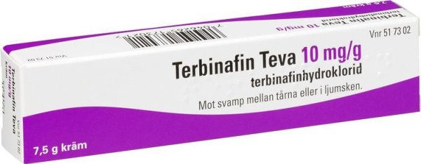 Terbinafin Teva kräm 10 mg/g 7,5 g