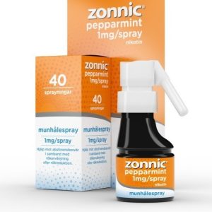 Zonnic Pepparmint, munhålespray 1 mg/spray 40 doser