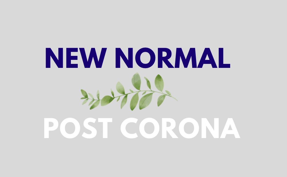 POST CORONA, HVAD SÅ NU?