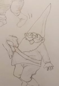 A gnome catched by the troll