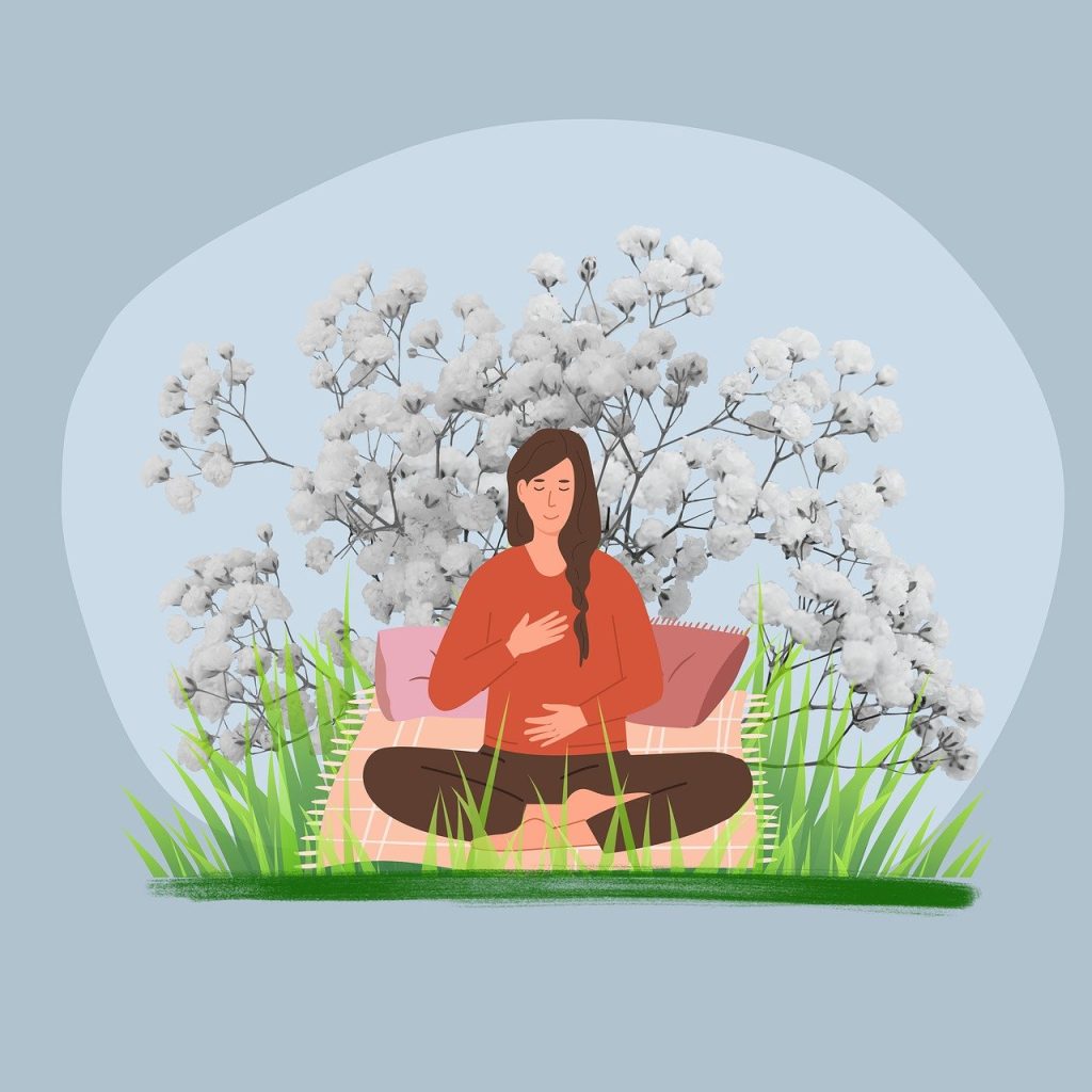 Undervisning i mindfulness og meditation.