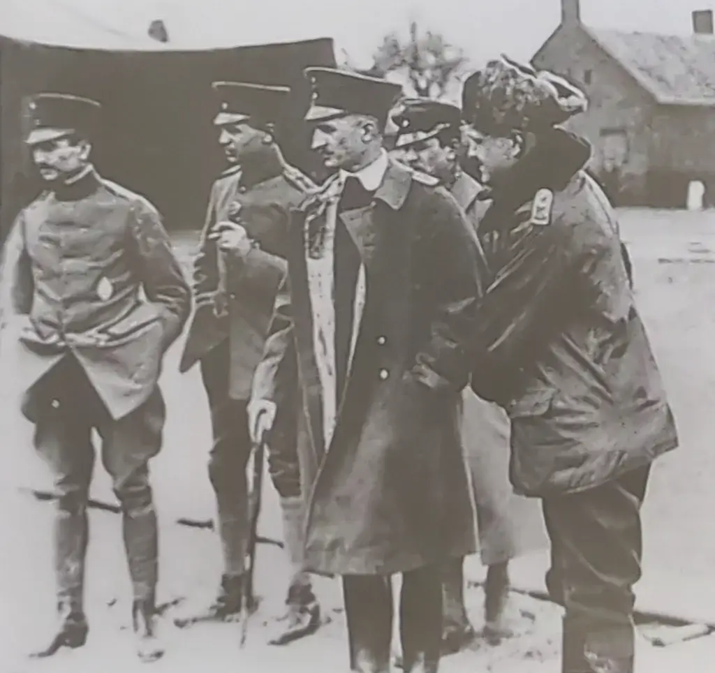 a group of men standing next to each other
