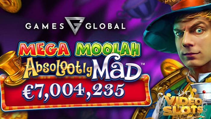 €7M Jackpot Won on Absolootly Mad Mega Moolah at VideoSlots