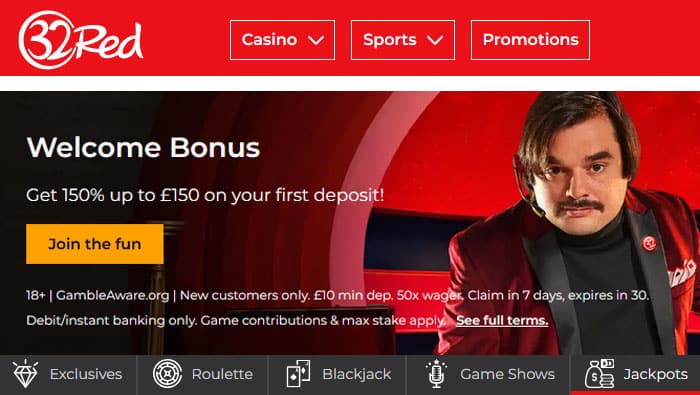 32Red Casino in the UK