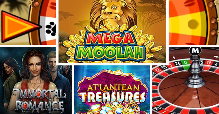 Series of the Mega Moolah Slot Machine Network