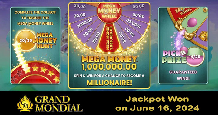 Mega Money Wheel Winner in Canada in July 2024