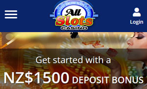 All Slots NZ Casino Mega Moolah Spins