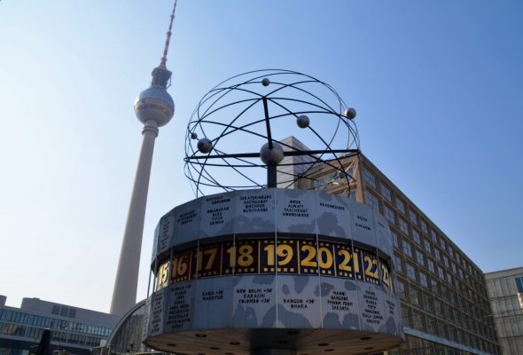 Alexanderplatz in Berlin Mitte