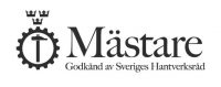 Logotyp - Mästare Godkänd av Sveriges Hantverksråd