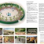 Allhelgonakyrkans park Pergola trädgård