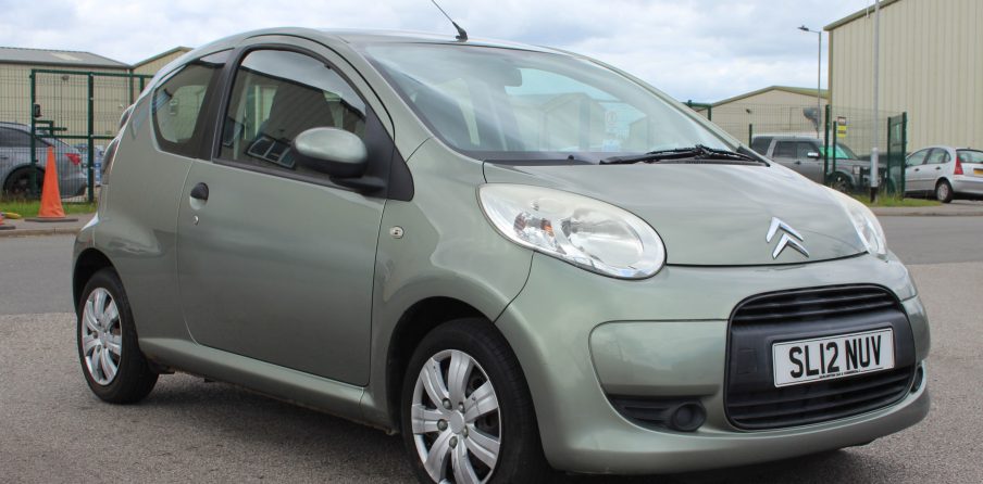 CITROEN C1 VTR 64,000 MILES MANUAL GREEN GREY 2012 CITROEN C1 VTR 1.0 PETROL...