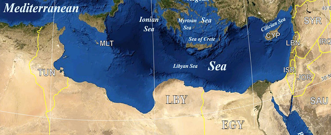 maritime zones in east mediterranean