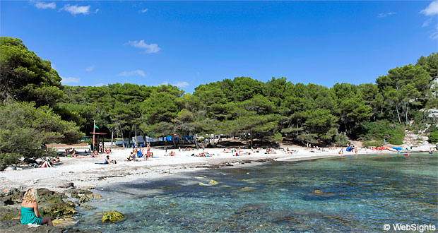 Cala Macarella beach