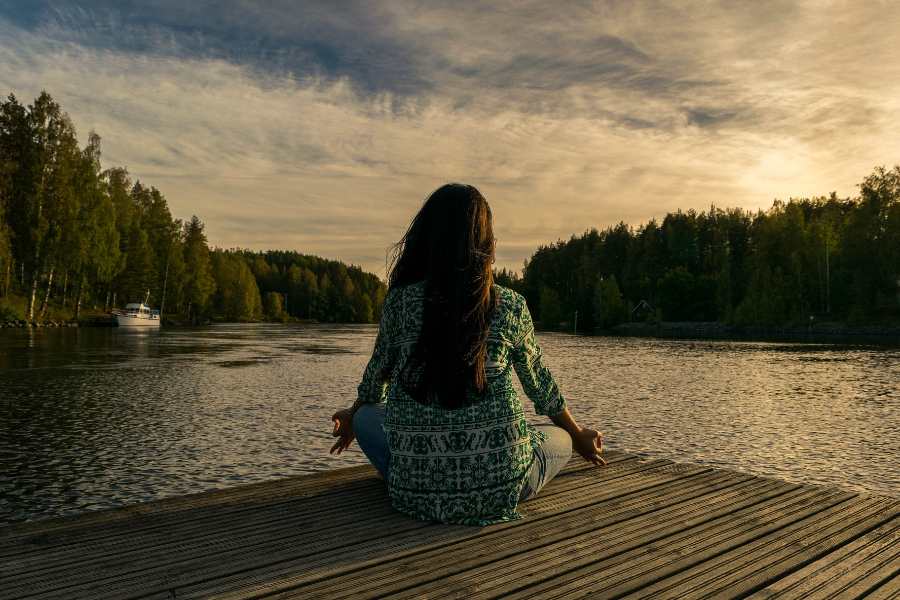 Meditation bei Angststörung