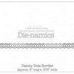 Dainty Dots Border