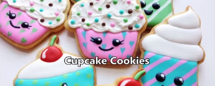 Décorer des biscuits en cupcakes!