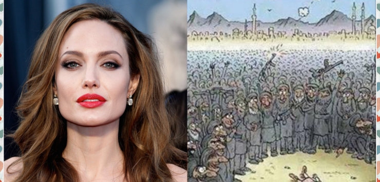 Angelina Jolie fait le buzz avec la publication d’une histoire sur l’État islamique… Elle a tout dit !