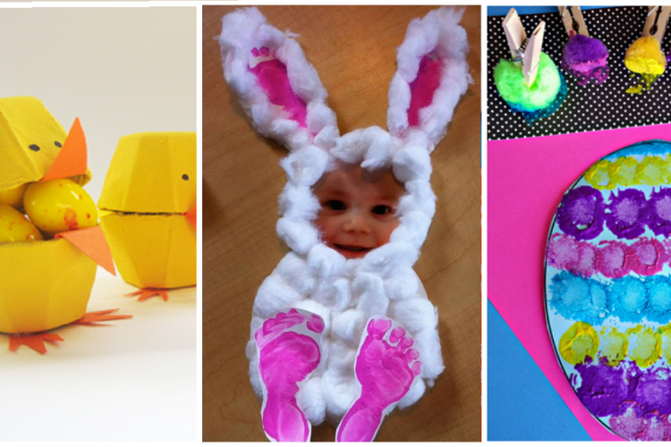 16 bricolages pour enfants à faire pour Pâques!