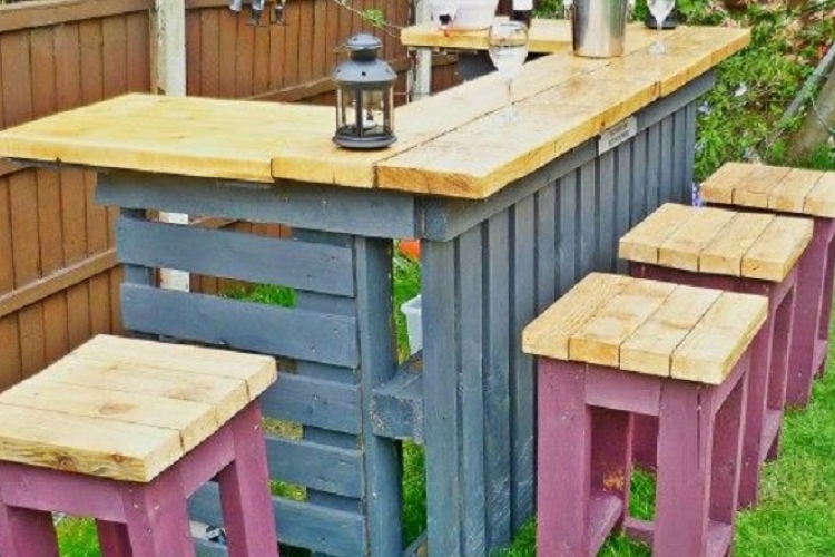 6 idées pour meubler votre jardin à partir de palettes de bois!