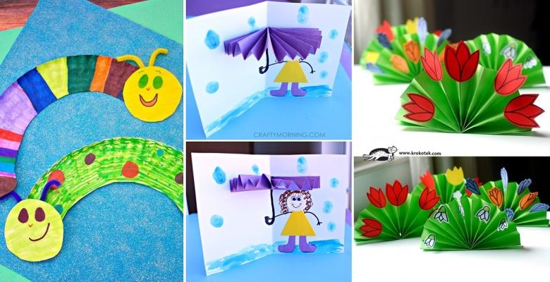 10 Magnifiques bricolages à faire avec les enfants, pour souligner l’arrivé du printemps!