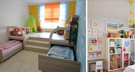 15 Super décors pour maximiser l’espace dans une chambre d’enfant!
