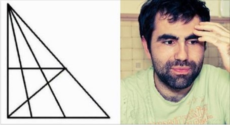 Tout le monde donne sa langue au chat avec ce casse-tête : combien de triangles voyez-vous sur cette image ?