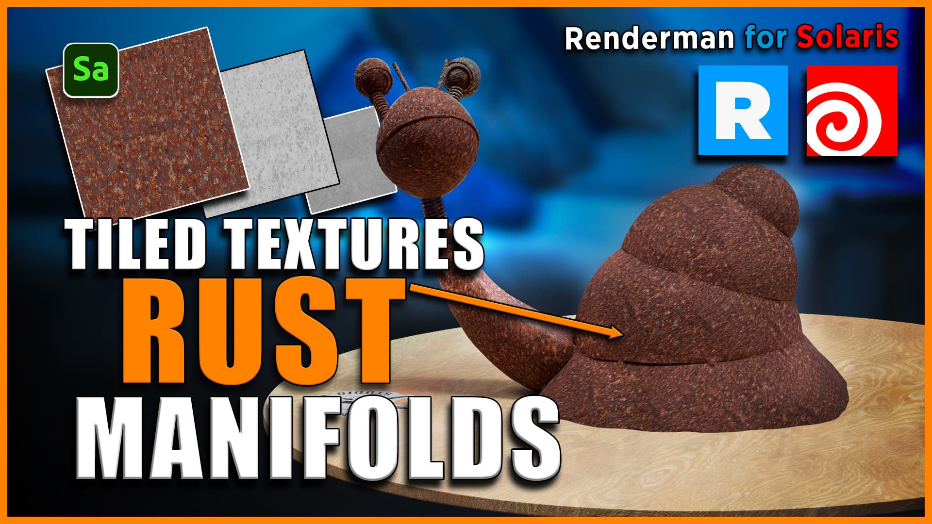 Renderman Tiled textures