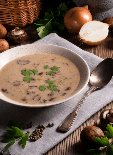 Soupe aux Champignons au Cookeo