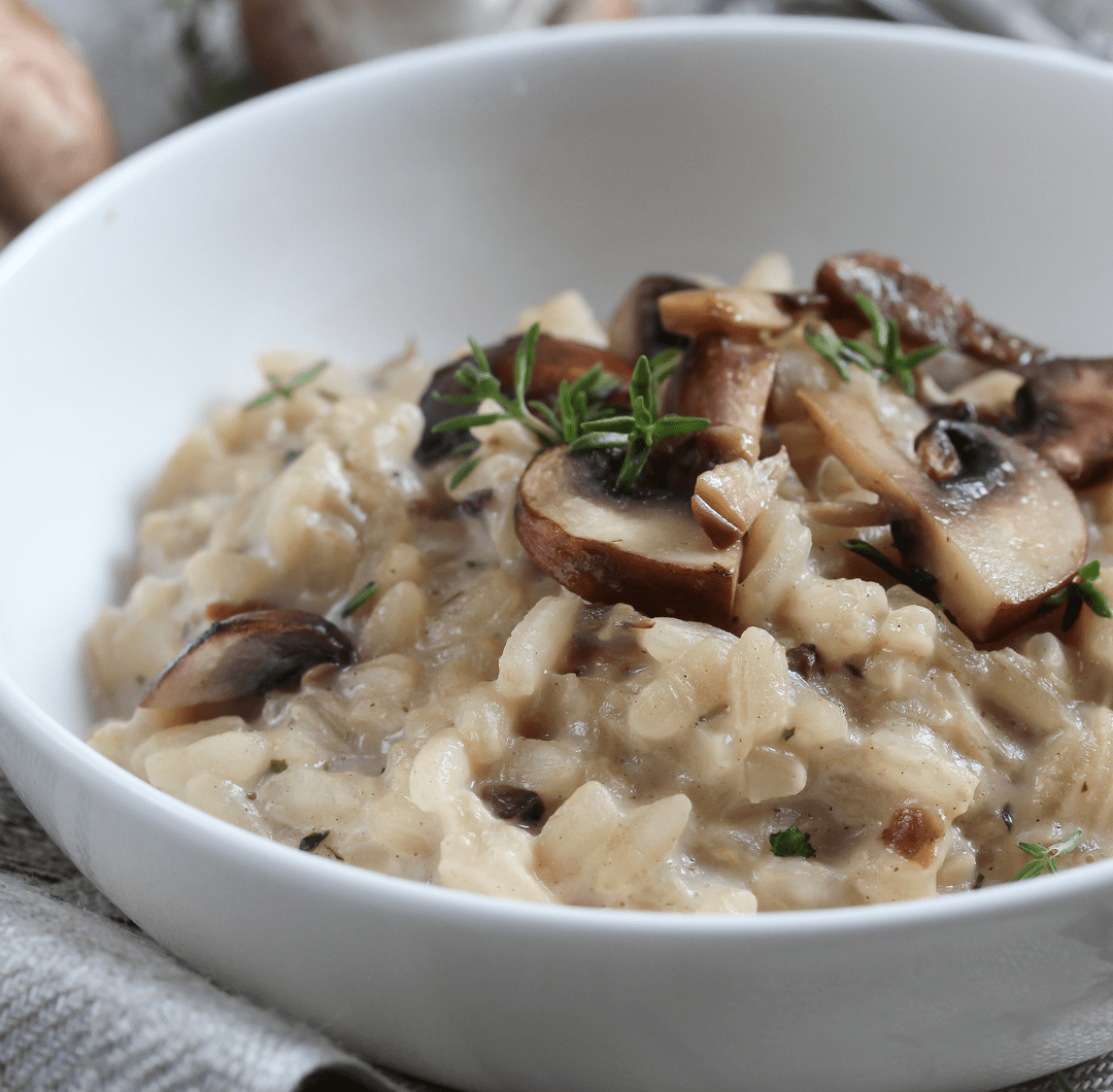 Risotto aux champignons