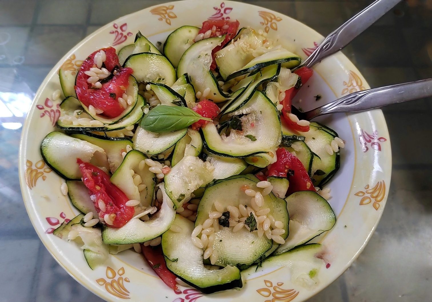 Salade de courgettes