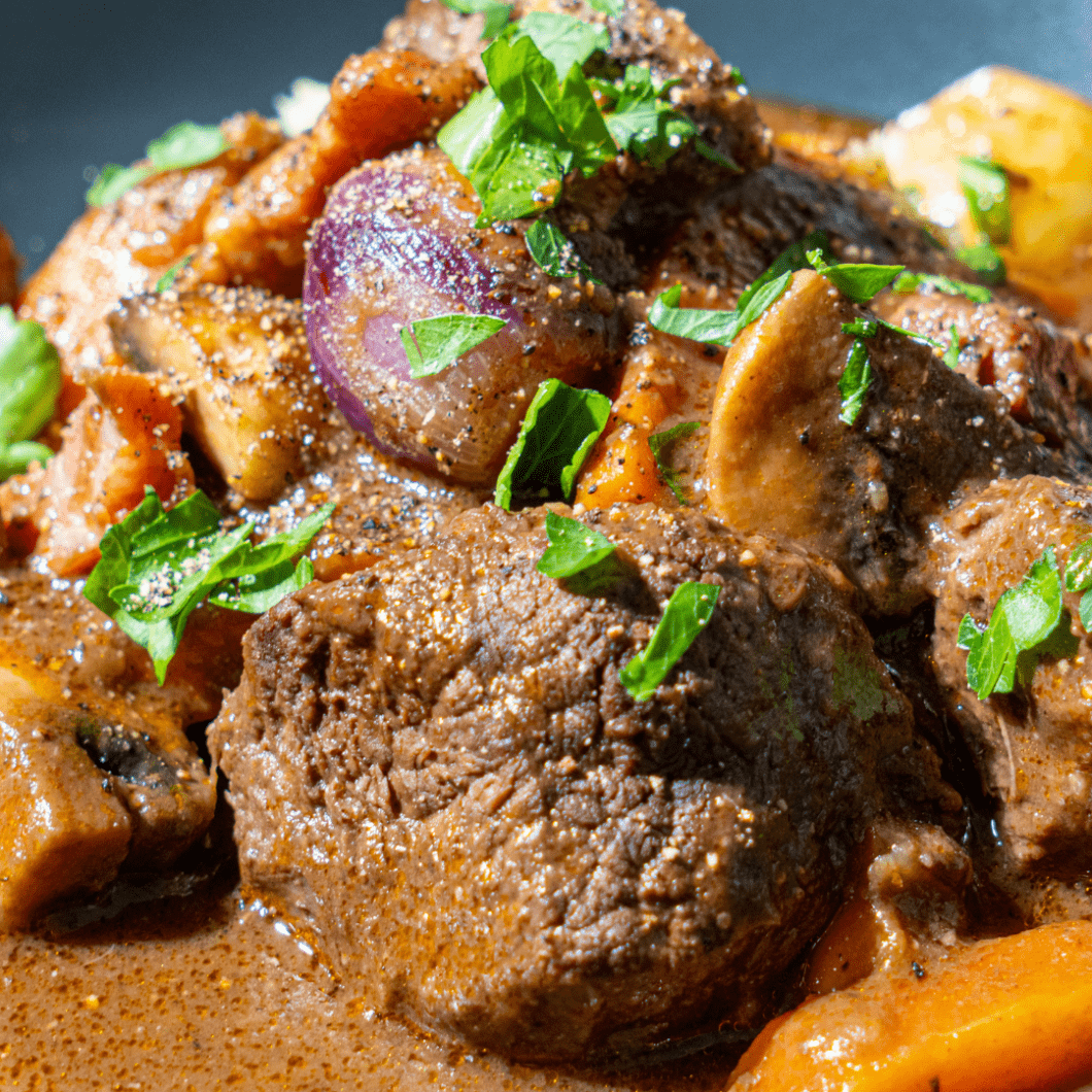 Boeuf Bourguignon Sans Vin Cookeo