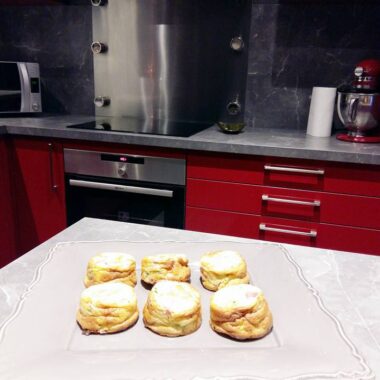 Muffin courgette Kiri jambon