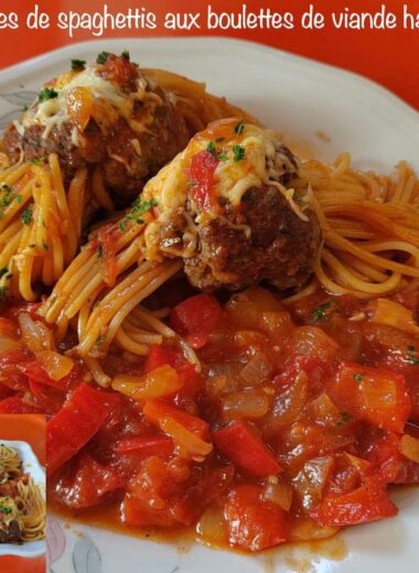 Brochettes de spaghettis aux boulettes