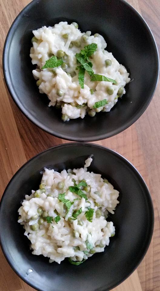 Risotto petit pois - Mes Recettes Cookeo