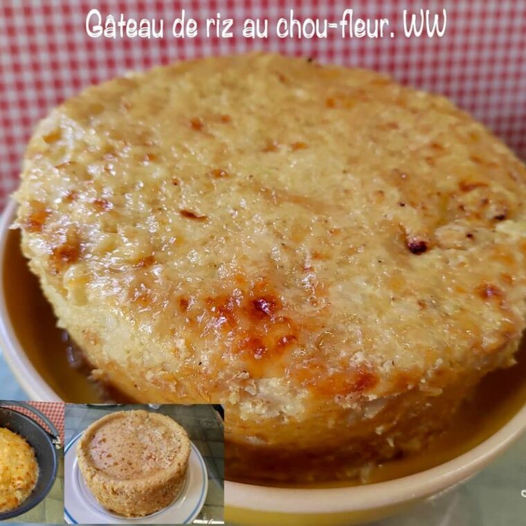 Gâteau de riz - Mes Recettes Cookeo