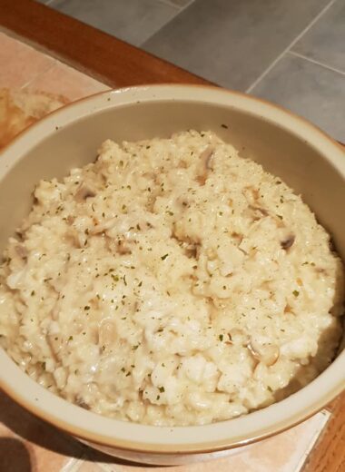 Risotto de cabillaud