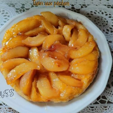 Tatin aux pêches