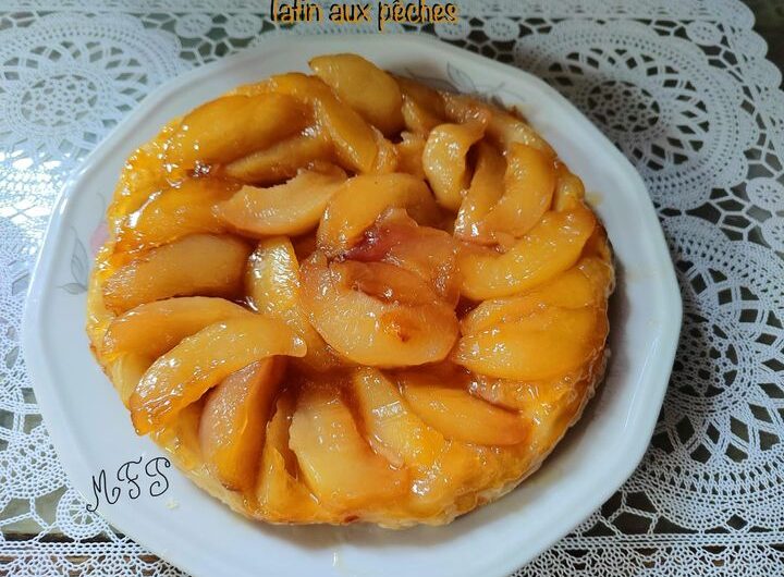 Tatin aux pêches