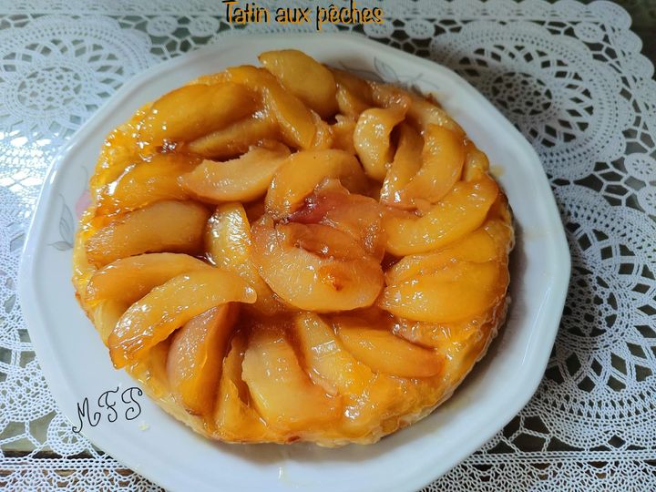 Tatin aux pêches