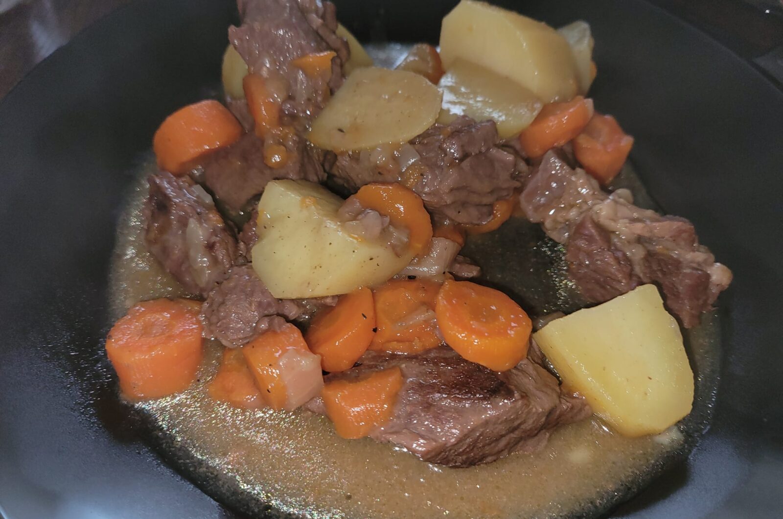 Boeuf bourguignon sans vin - Mes Recettes Cookeo