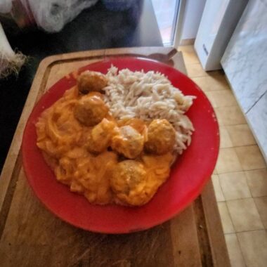 Boulettes de viande à l'indienne