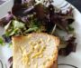 Croque poulet et huile à la truffe