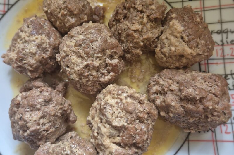 Boulettes de viande à la crème et aux épices
