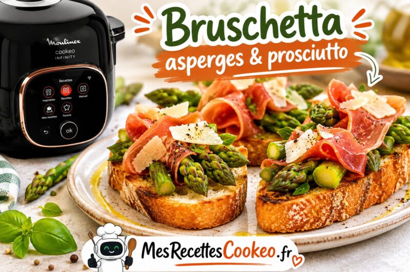 Bruschetta asperges prosciutto
